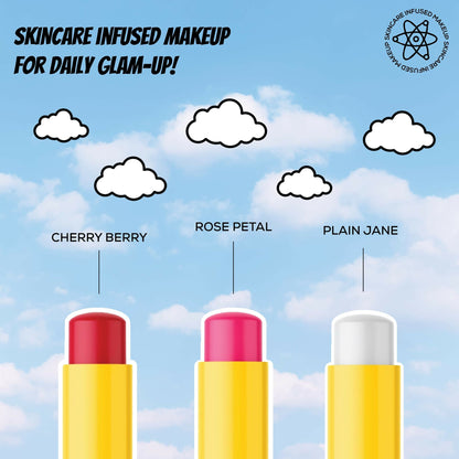 Renee Everyday Tinted Lip Balm - Cherry Berry, Moisturizes & Protects with SPF 30