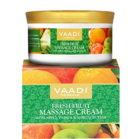 Buy Vaadi Herbals Fresh Fruit Massage Cream from DrMediCart, Ship from India to USA