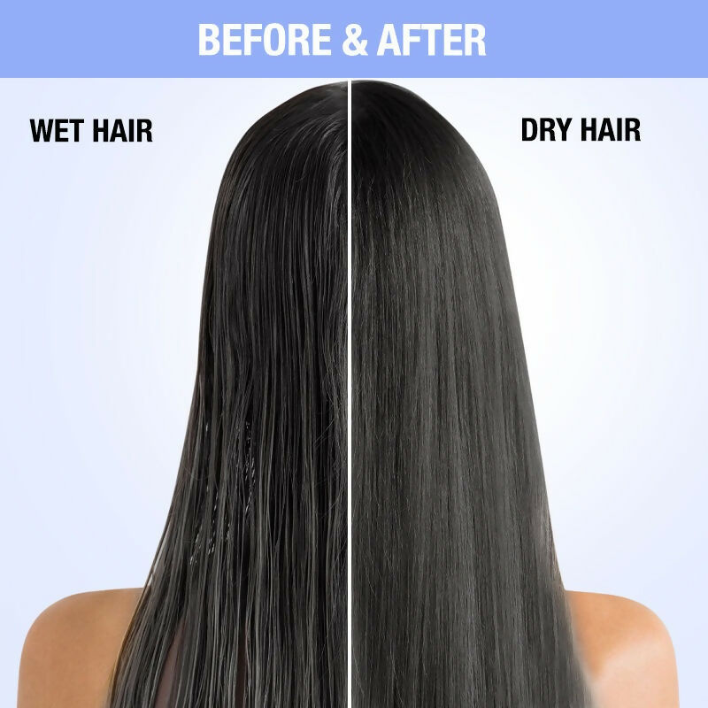 Nykaa Naturals Microfiber Hair Wrap for Frizz Free & Shiny Hair - Blue