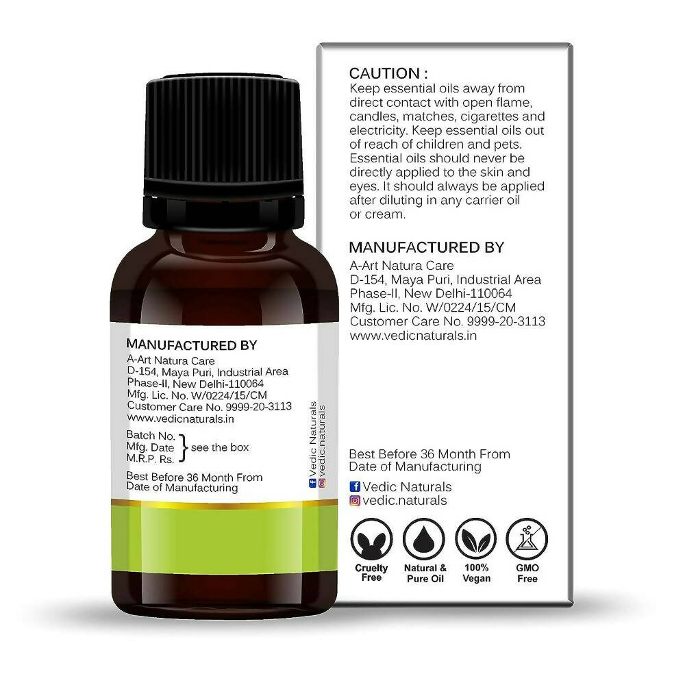 Vedic Naturals Peppermint Essential Oil - Drmedicart