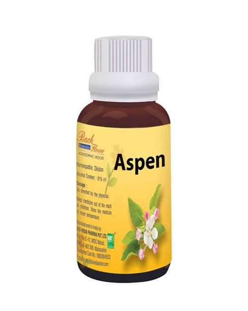 Buy Bio India Homeopathy Bach Flower Aspen Dilution from DrMediCart, Ship from India to USA