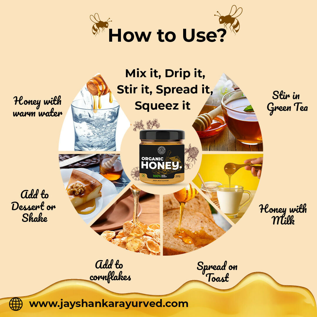 Jayshankar Ayurved Nature's Treasures with Raw Pure Organic Honey