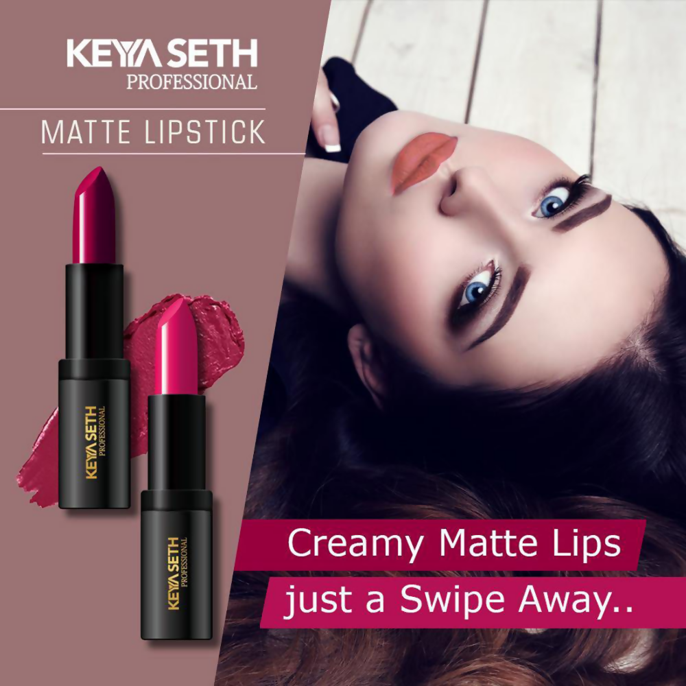 Keya Seth Aromatherapy Professional Matte Lipstick - Coffee Nude