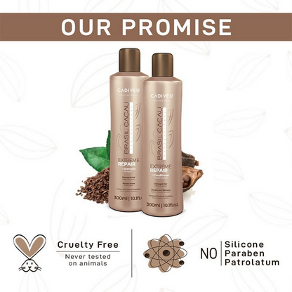 Cadiveu Brasil Cacau Extreme Repair Shampoo & Conditioner