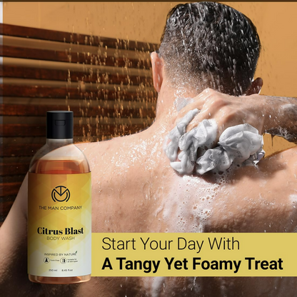 The Man Company Citrus Blast Perfumed Body Wash For Men