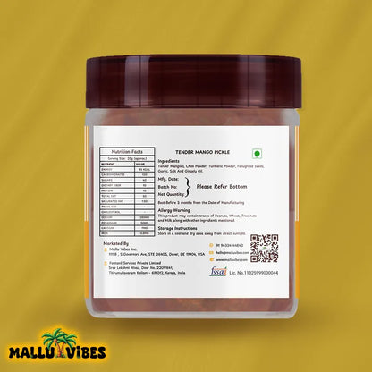 Mallu Vibes Home Made Tender Mango Pickle