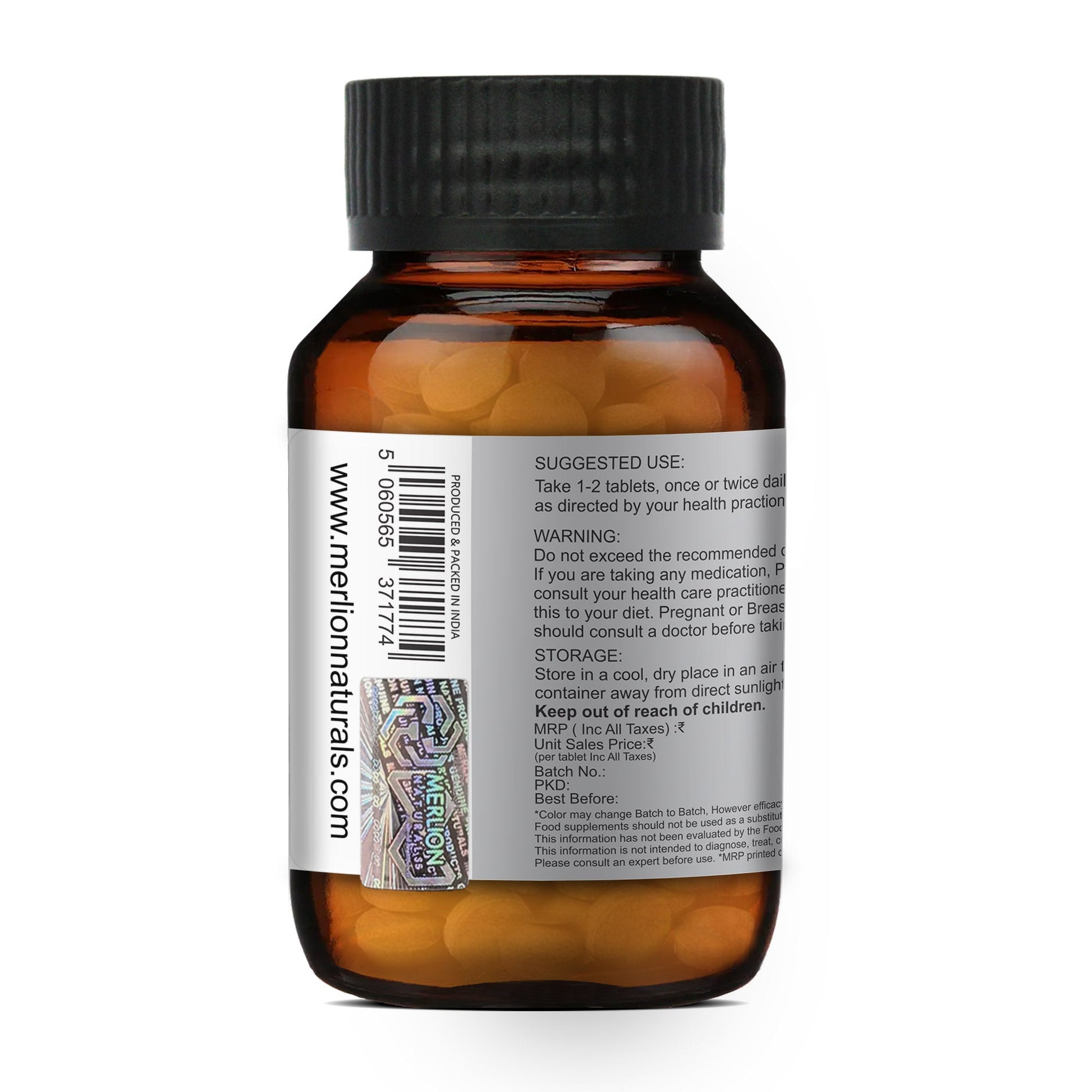 Merlion Naturals Baheda 500mg Tablets