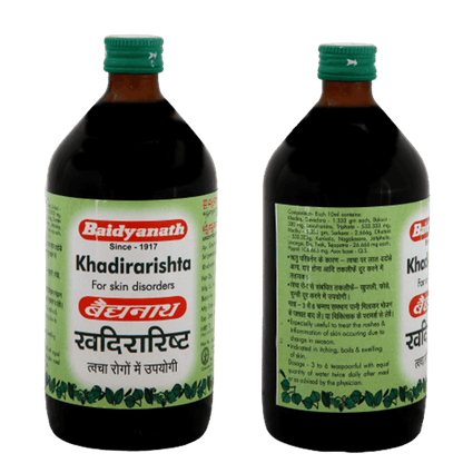 Buy Baidyanath Khadirarishta 450 ML from DrMediCart, Ship from India to USA