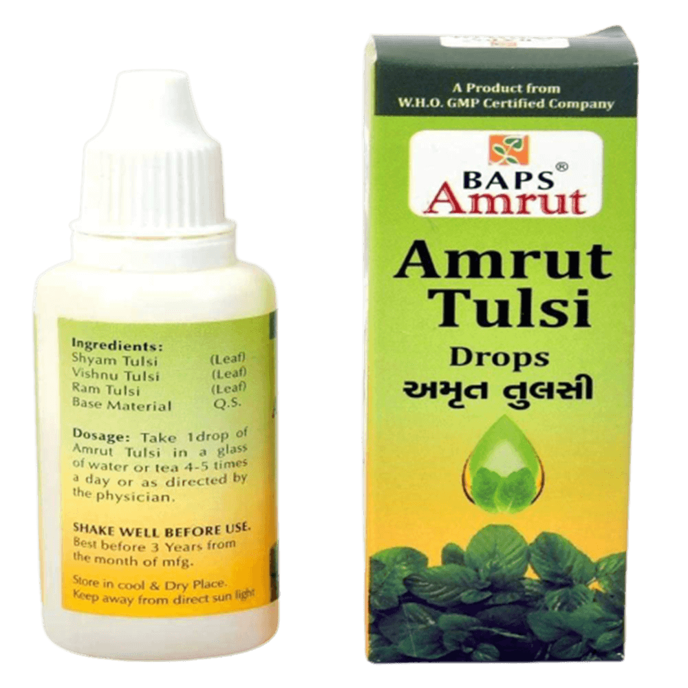 Buy Baps Amrut Amrut Tulsi Drops from DrMediCart, Ship from India to USA