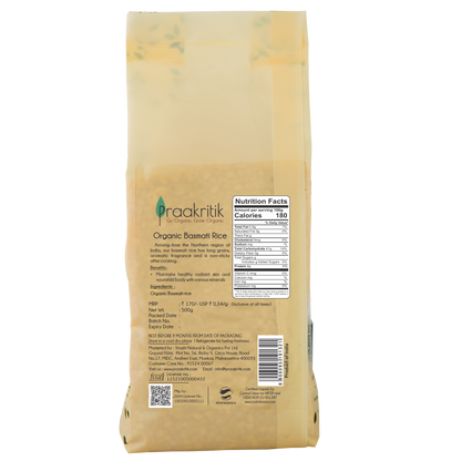 Praakritik Organic Basmati Rice