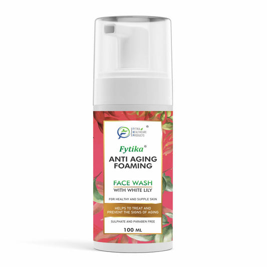 Buy Fytika Anti Aging Foaming Face Wash with White lily from DrMediCart, Ship from India to USA