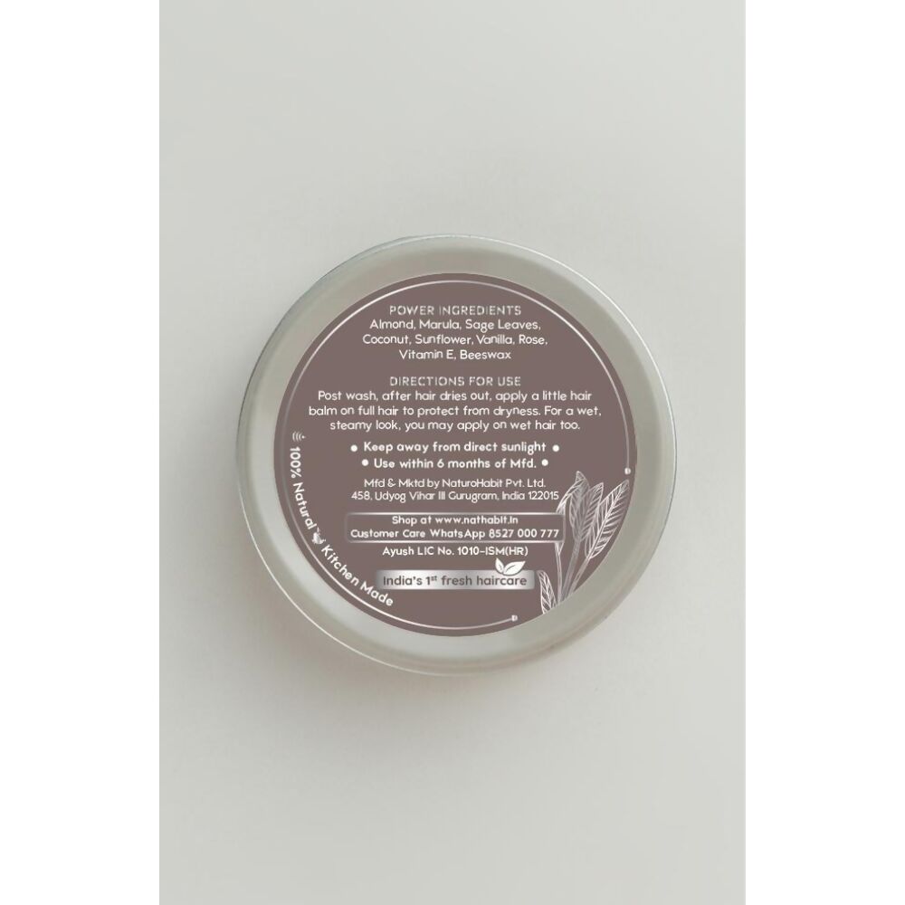 Nat Habit Hibiscus Almond Marula Post-Wash Hair Balm - DrMediCart