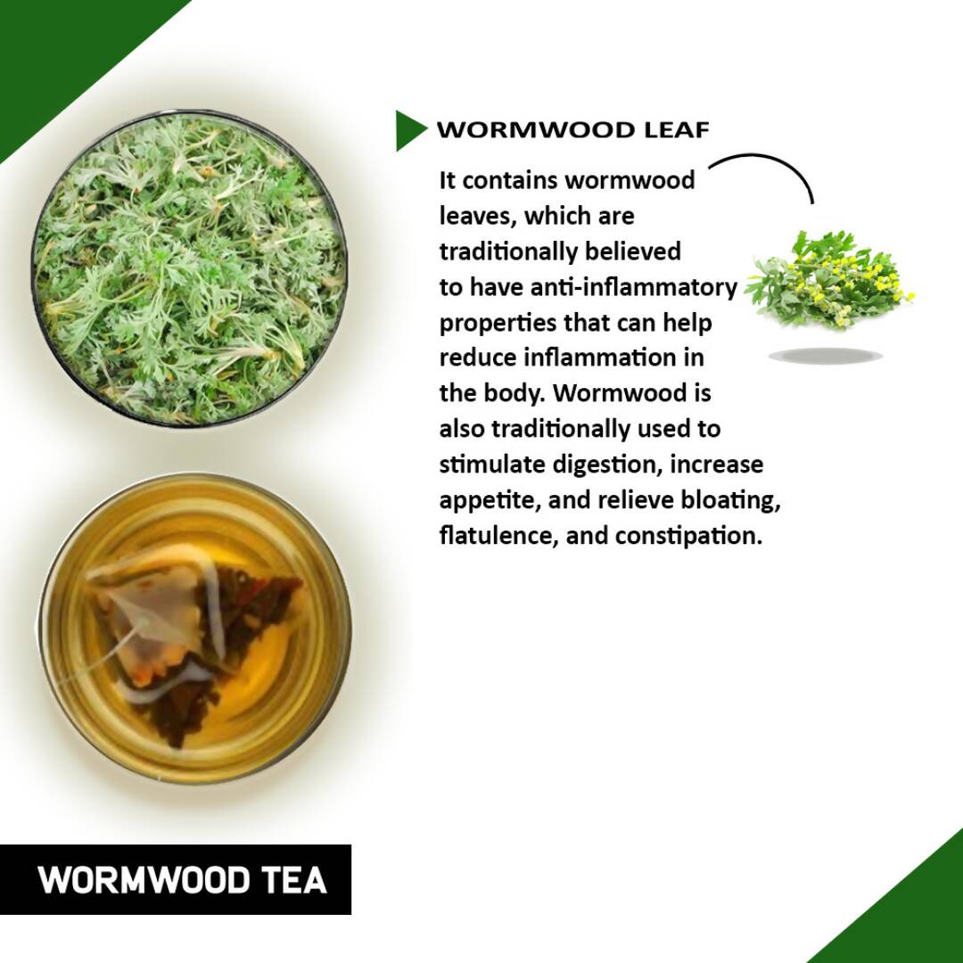 Teacurry Wormwood Tea Bags - Drmedicart
