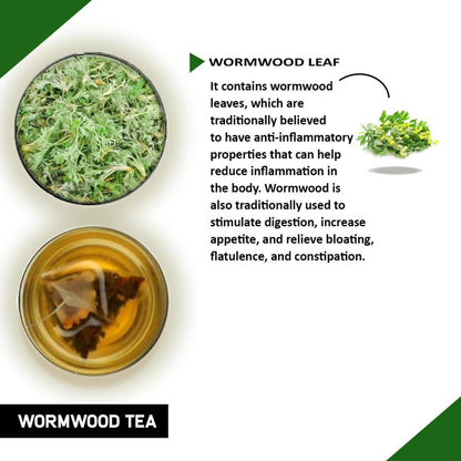 Teacurry Wormwood Tea Bags - Drmedicart