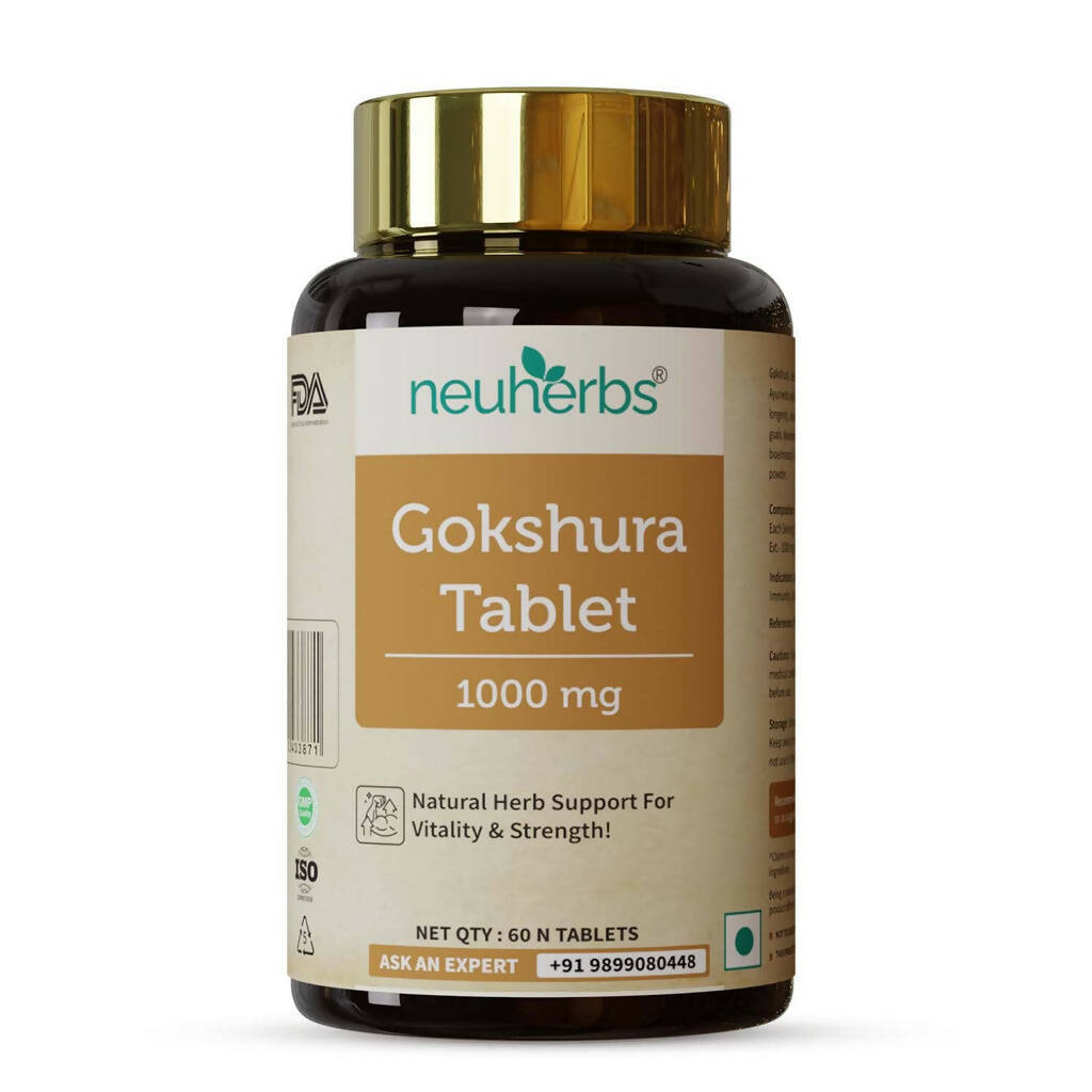 Neuherbs Gokshura 1000mg Tablets For Men