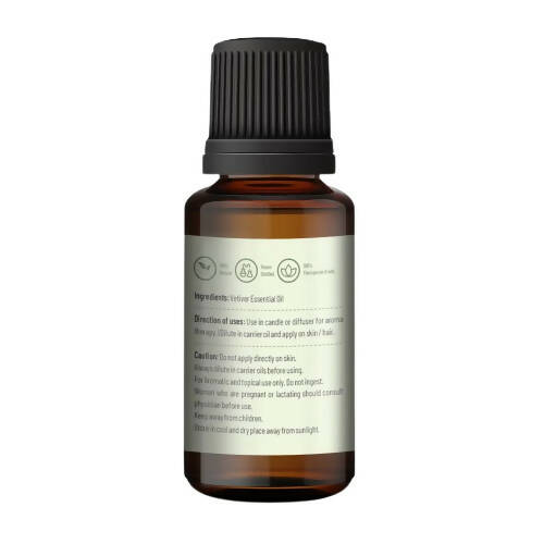 Korus Essential Vetiver Essential Oil - Therapeutic Grade