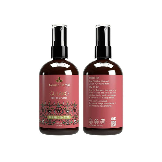 Buy Avimee Herbal Gulabo Pure Rose Water Cleansing & Toning from DrMediCart, Ship from India to USA