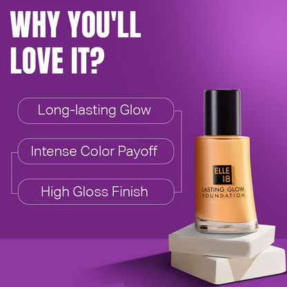 Elle 18 Lasting Glow Foundation - 02 Marble