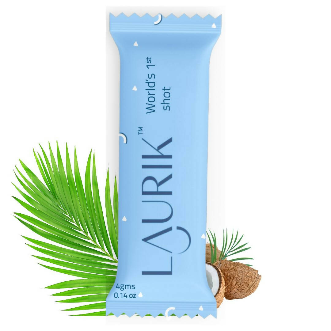 Laurik Hair Care Shots Supplement Powder For Women, Longer, Stronger, Shinier & Smooth Hair, With Green Coffee - Vanilla - DrMediCart