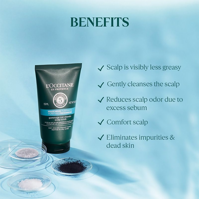 L'Occitane Purifying Freshness Scalp Scrub