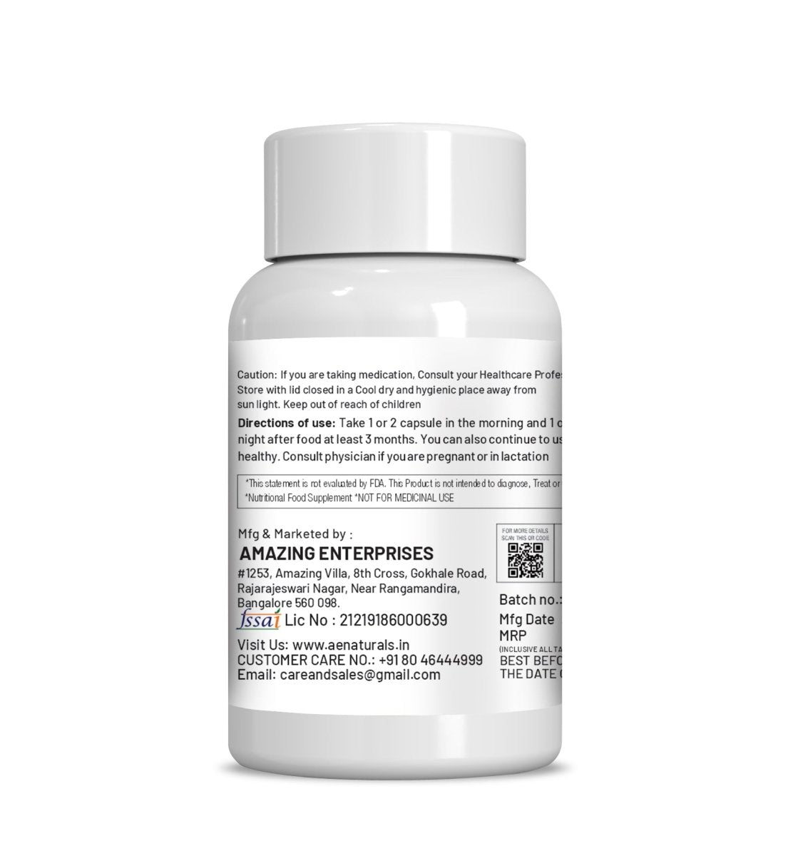 Ae Naturals Bilberry Capsules