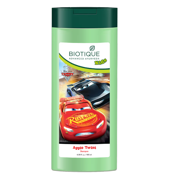 Buy Biotique Bio Disney Pixar Cars Shampoo, Apple Twist for kids from DrMediCart, Ship from India to USA