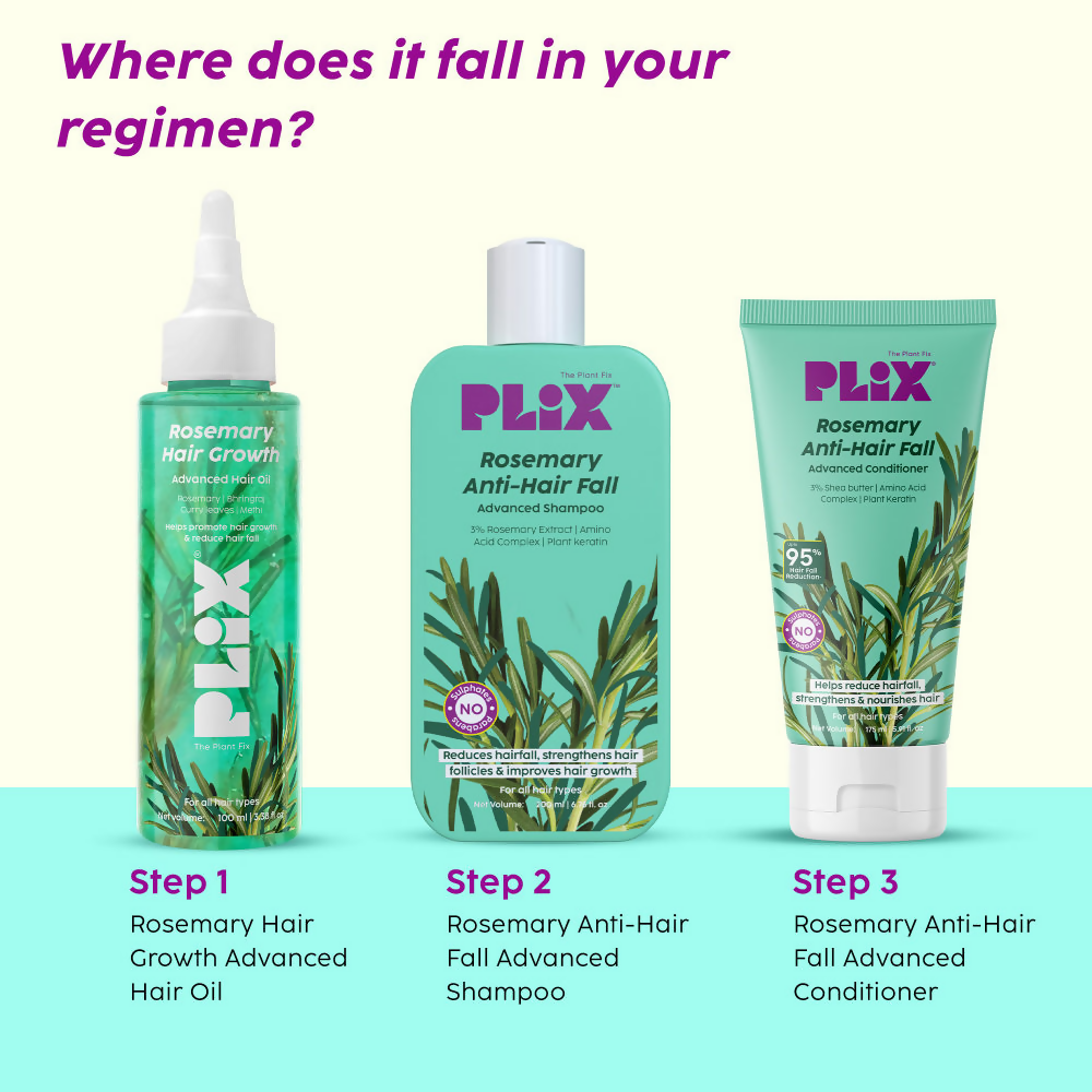 PLIX The Plant Fix Rosemary Hair Growth Advanced Hair Oil