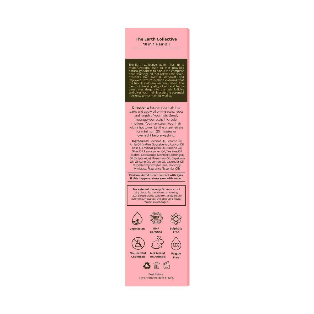 The Earth Collective 18 In 1 Hair Oil
