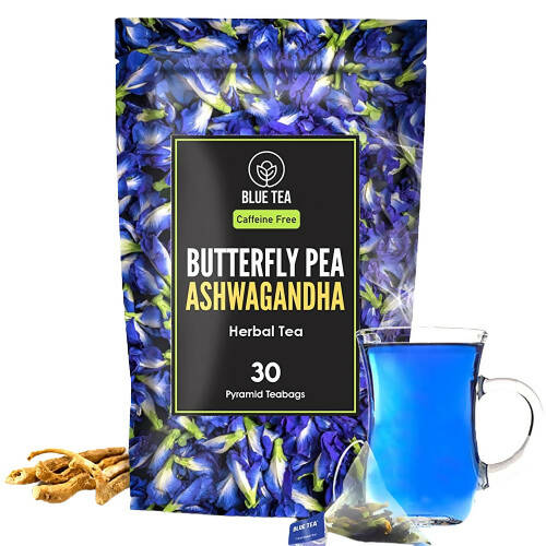 Butterfly Pea Ashwagandha Herbal Tea Bags