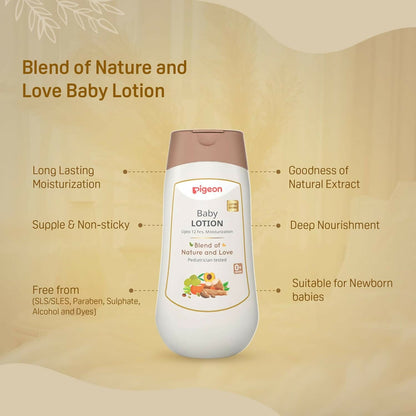Pigeon Baby Lotion - Upto 12 hrs Moisturization