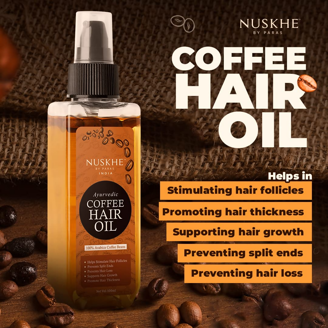 Nuskhe By Paras Ayurvedic Coffee Hair Oil