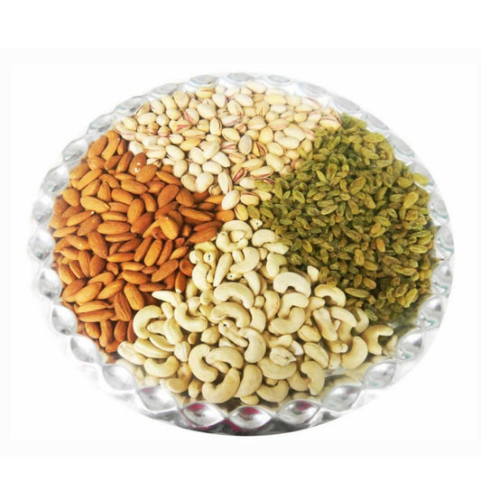 Buy Bikanervala Round Dry Fruit Platter from DrMediCart, Ship from India to USA