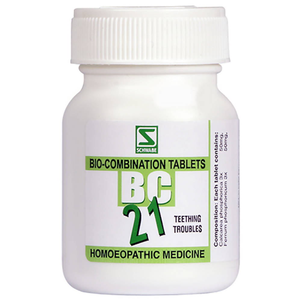 Buy Dr. Willmar Schwabe India Bio-Combination 21 (BC 21) Tablet from DrMediCart, Ship from India to USA