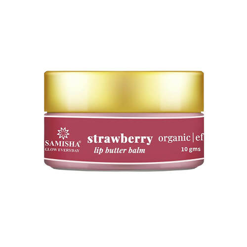 Samisha Organic Strawberry Lip Balm - DrMediCart