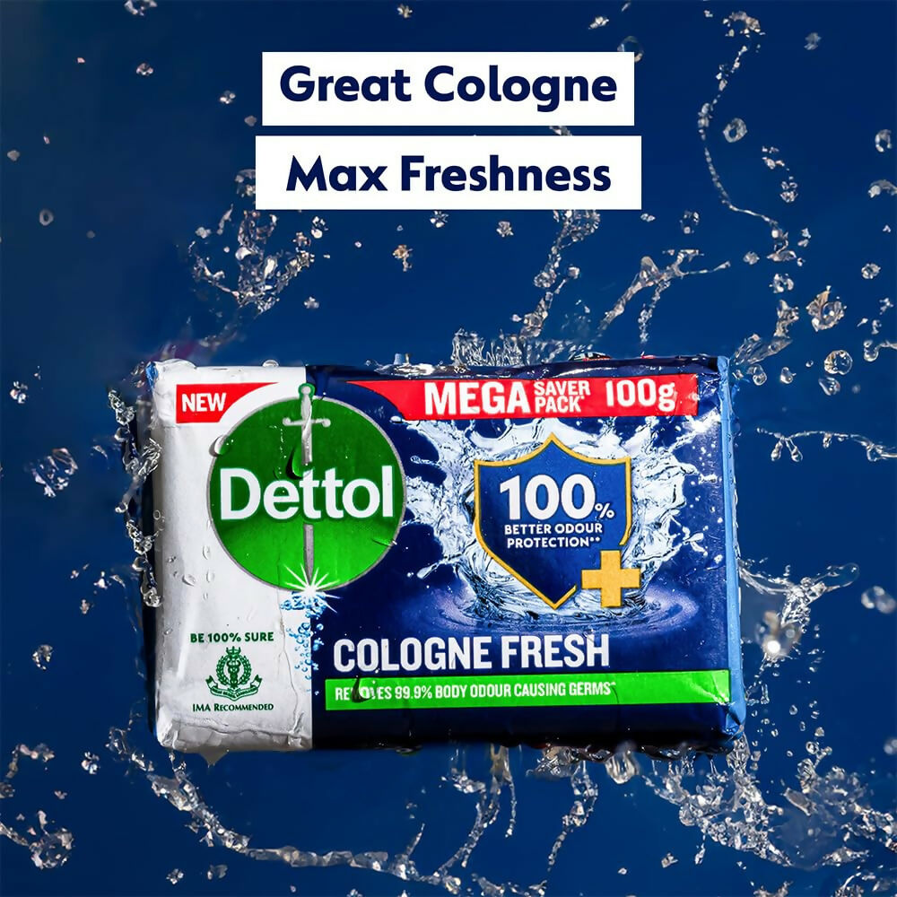 Dettol Cologne Fresh Bathing Soap Bar
