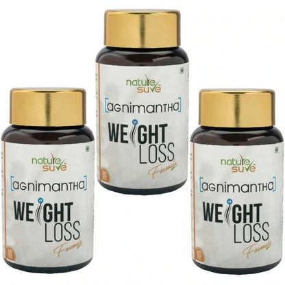 Nature Sure Agnimantha Weight Loss Capsules