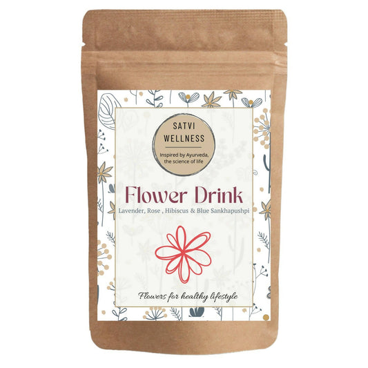 Satvi Wellness Mix Flower Drink | Mixed Flower tea