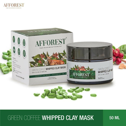 Afforest Green Coffee Whipped Clay Mask
