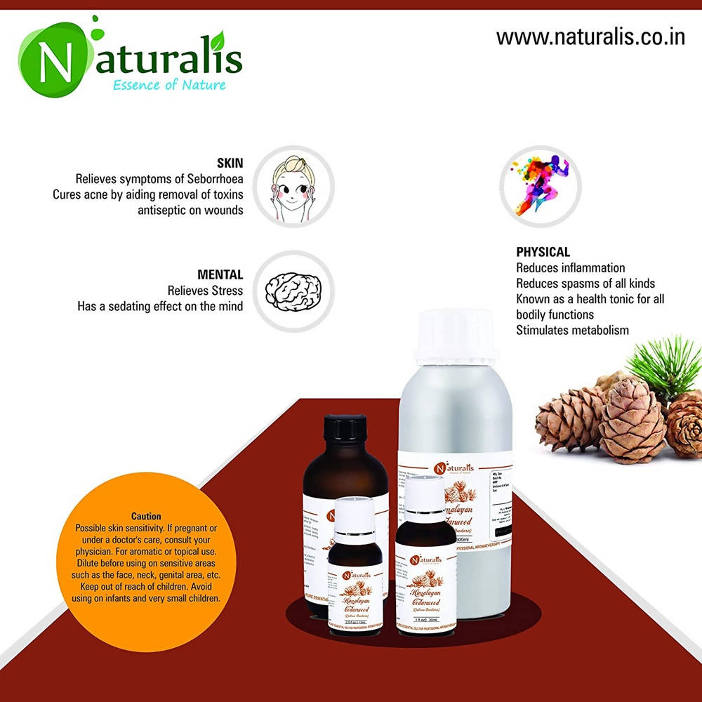 Naturalis Essence of Nature Himalayan Cedarwood Essential Oil