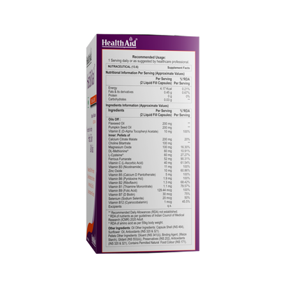 HealthAid HairSkiNail (Multivitamins for Hair, Skin and Nail) Tablets