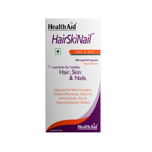 HealthAid HairSkiNail (Multivitamins for Hair, Skin and Nail) Tablets