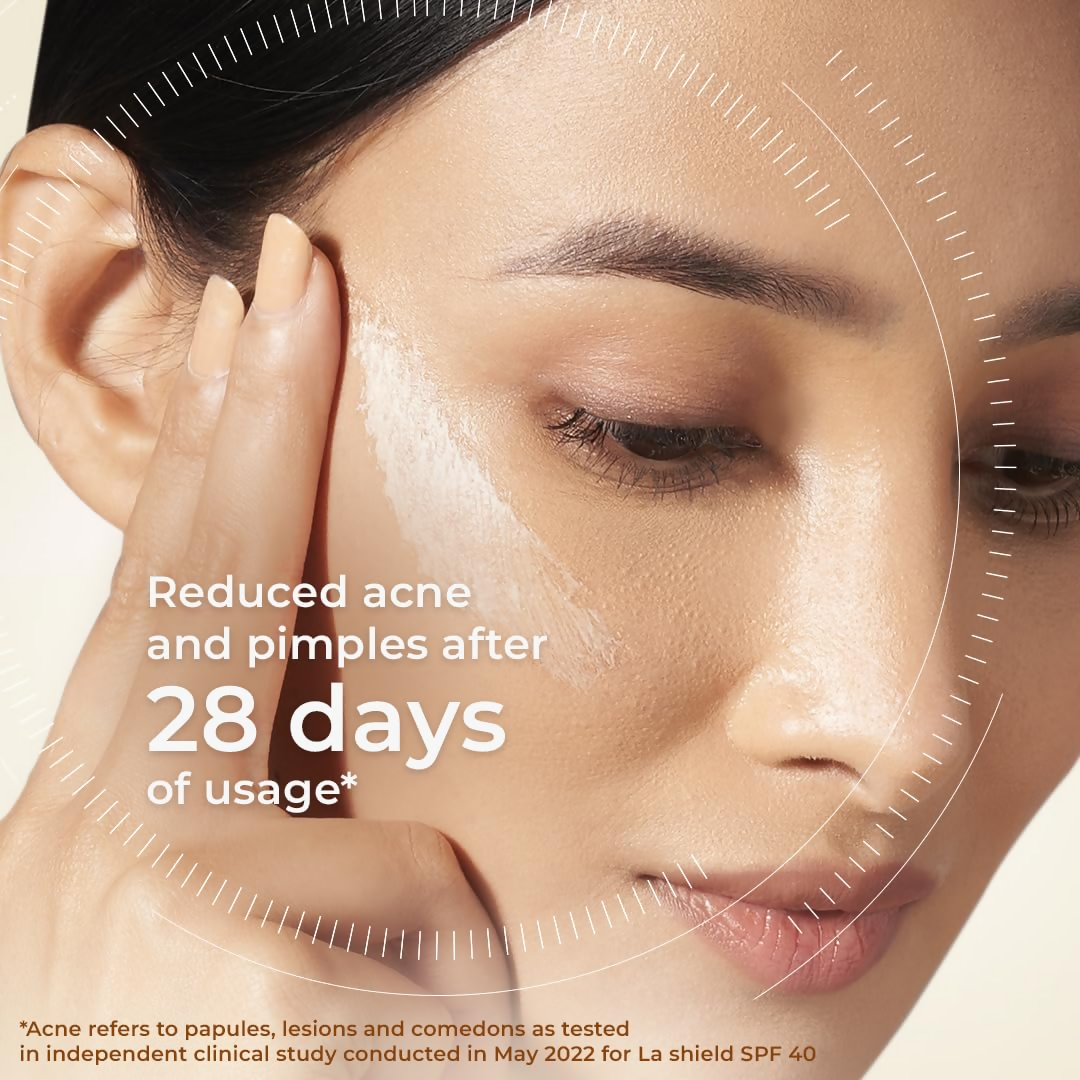 La Shield SPF 40 PA+++ Mineral Sunscreen Gel