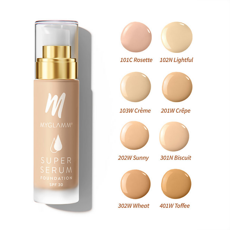 MyGlamm Super Serum Foundation - 102N Lightful