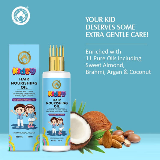 Buy Mom & World Kidsy Hair Nourishing Oil from DrMediCart, Ship from India to USA