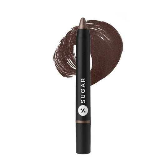 Sugar Eyes And Shine Shadow Crayon Metallic Medium Brown With Golden Glitter - DrMediCart