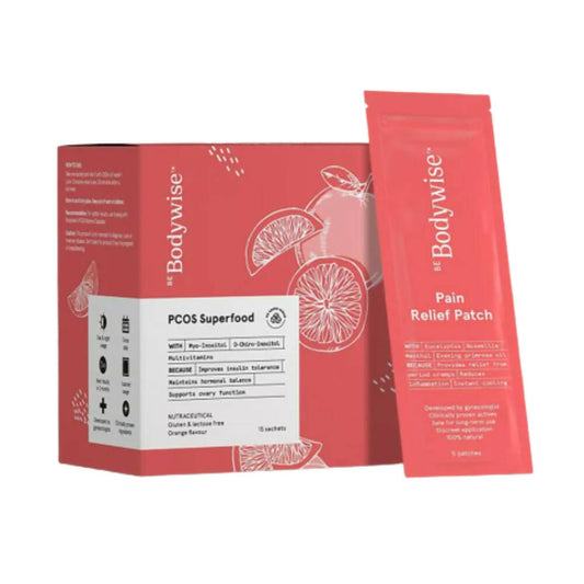 BeBodywise PCOS Superfood & Period Pain Relief Patch