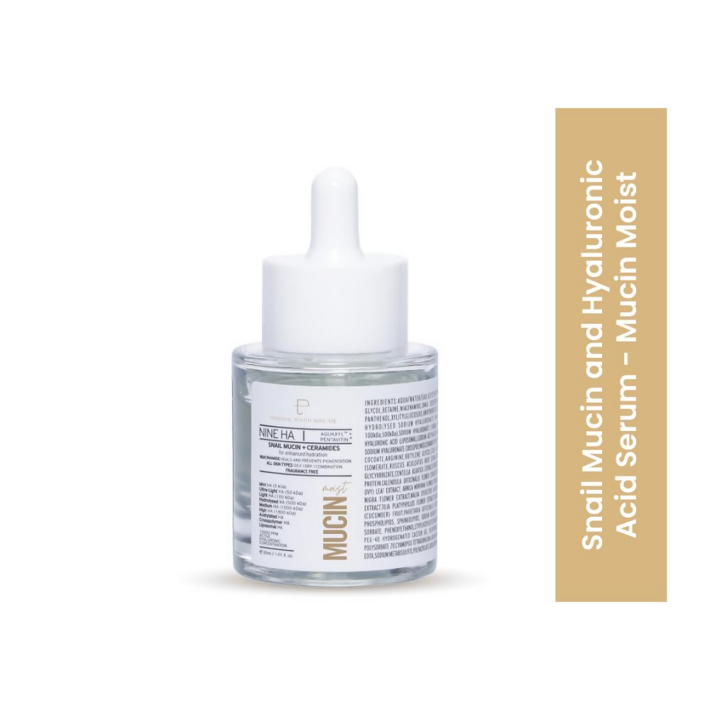 Personal Touch Mucin Serum With Hyaluronic Acids, Ceramides & Niacinamide