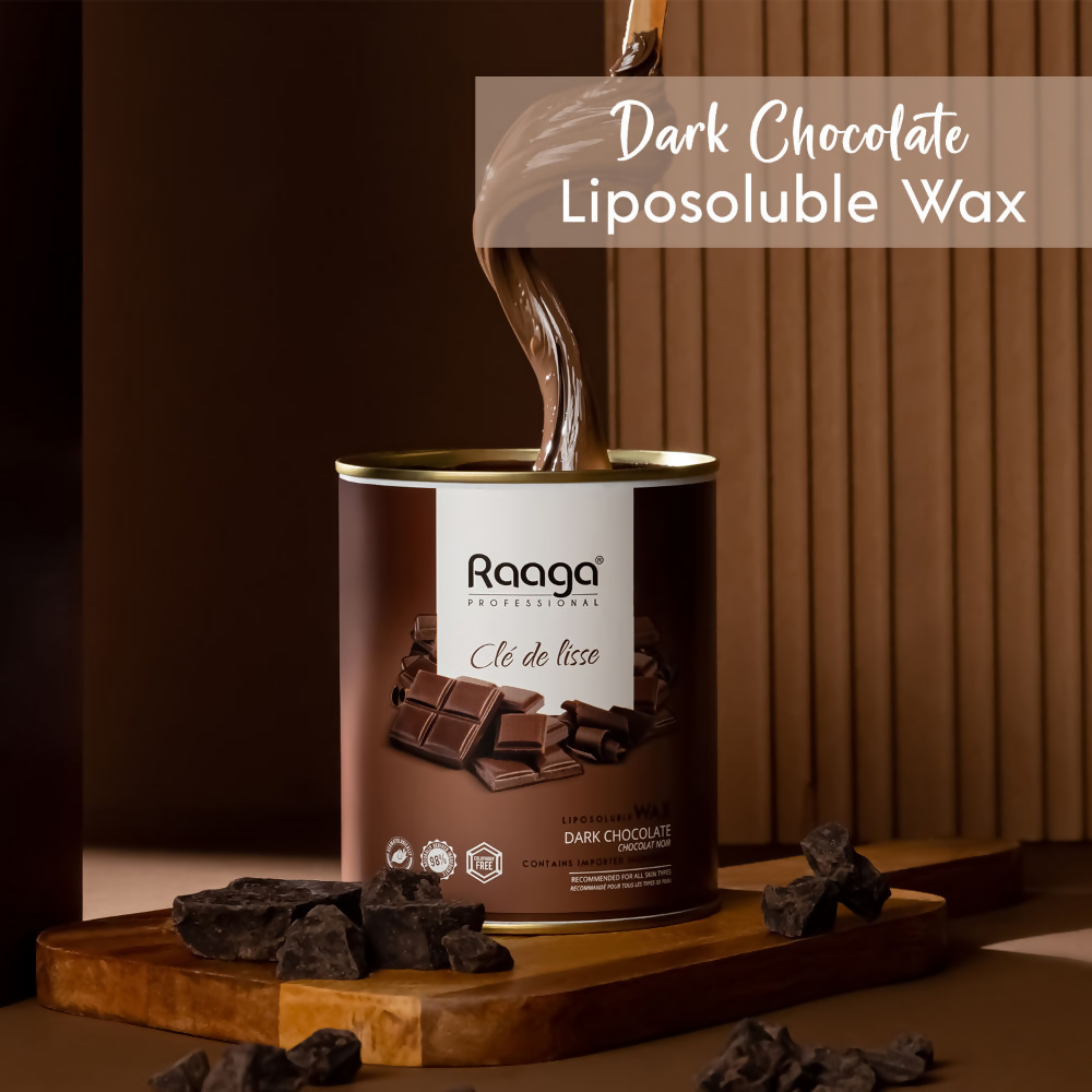 Raaga Professional Liposoluble Wax Dark Chocolate