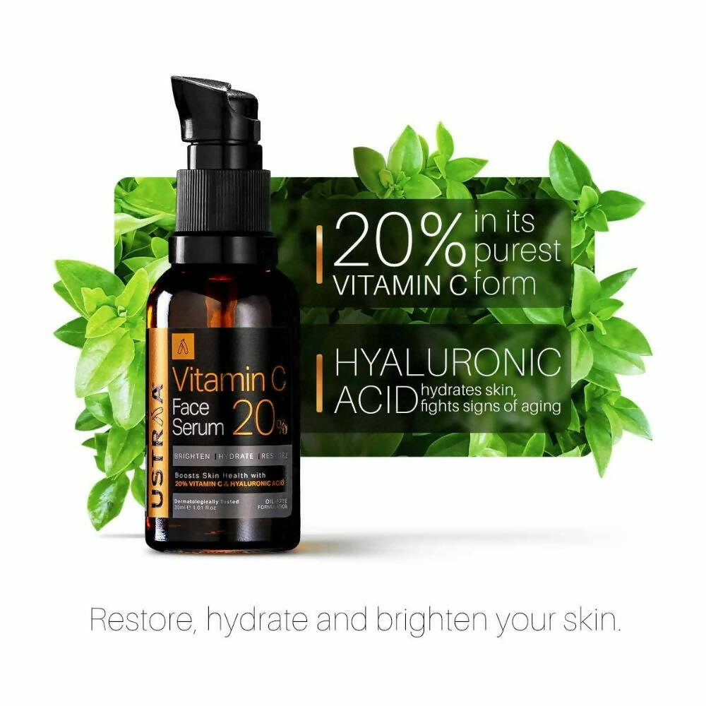 Ustraa 20% Vitamin C Face Serum - Drmedicart