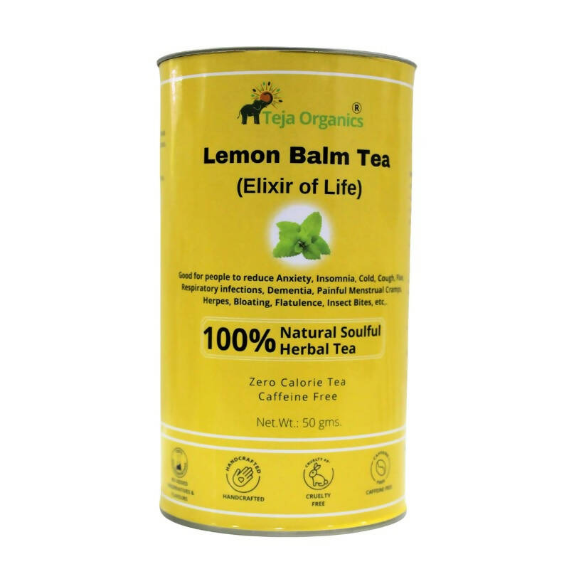 Teja Organics Lemon Balm Herbal Tea - Drmedicart